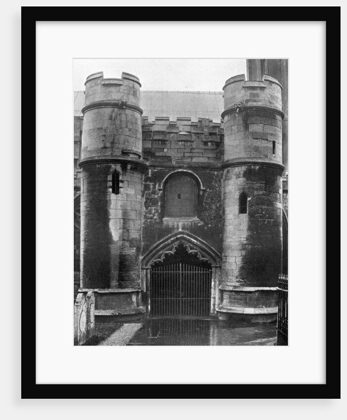 The porch, Holbeach Church, Lincolnshire by Valentine & Sons