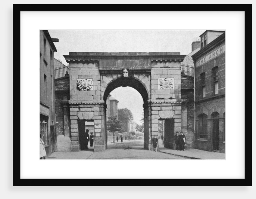 Bishop's Gate, Londonderry by WA Green