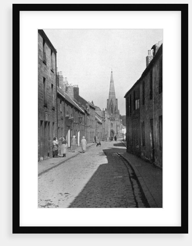 An old street near Wallace Green, Berwick-upon-Tweed, Northumberland by AR Edwards