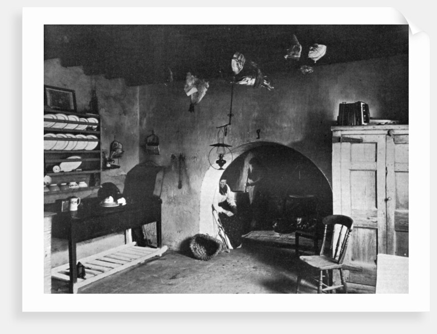 A farm kitchen, Orkney, Scotland by Thomas Kent