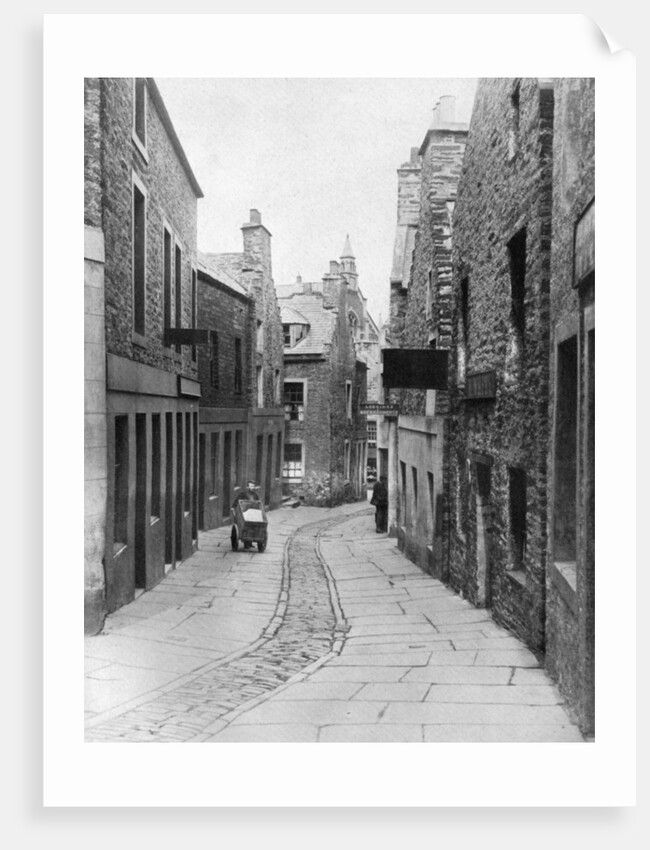 A street in Stromness, Orkney, Scotland by Thomas Kent