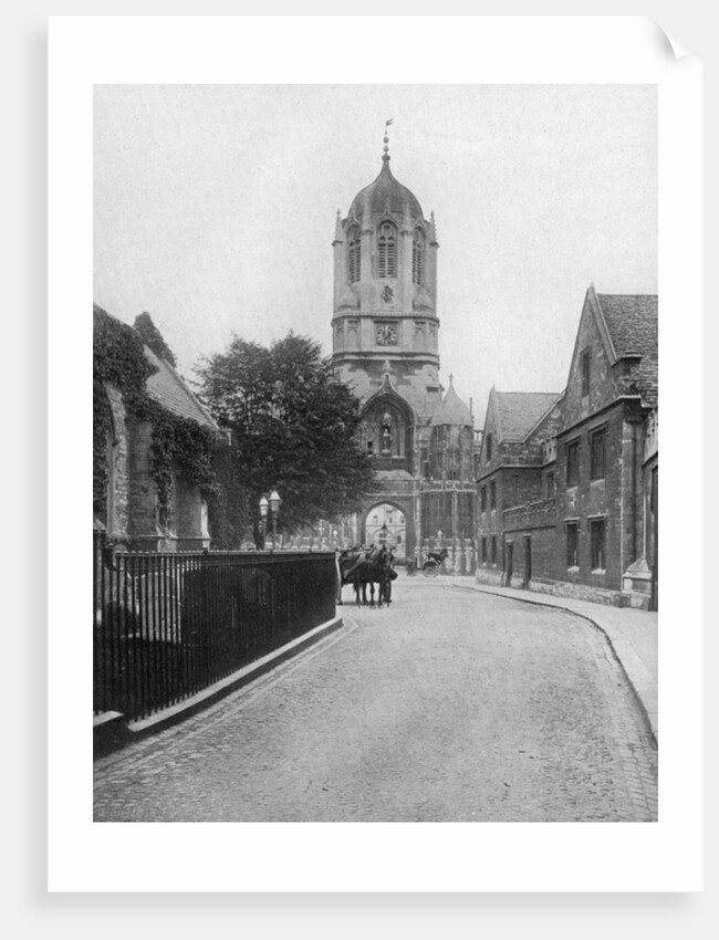 Tom Tower, Christchurch College, Oxford, Oxfordshire by W Mann