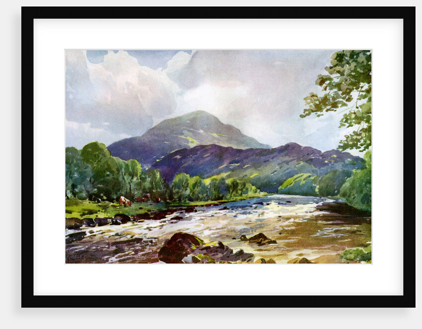 On the Teith near Callander, Perthshire by RJ Begg