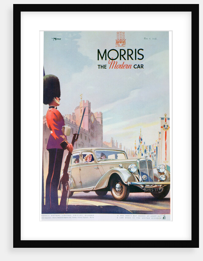 Advert for Morris motor cars by Anonymous