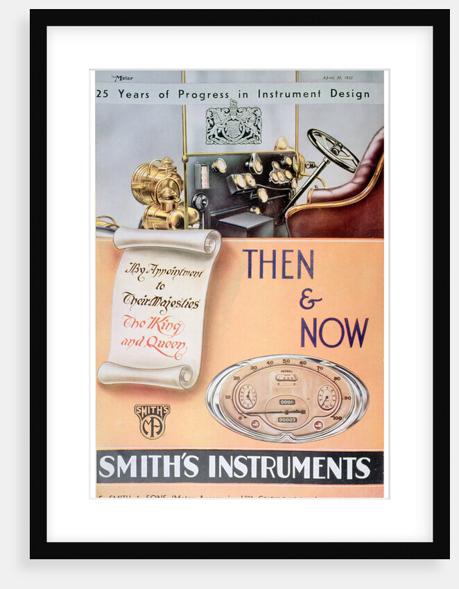 Advert for Smith's Car Instruments by Anonymous