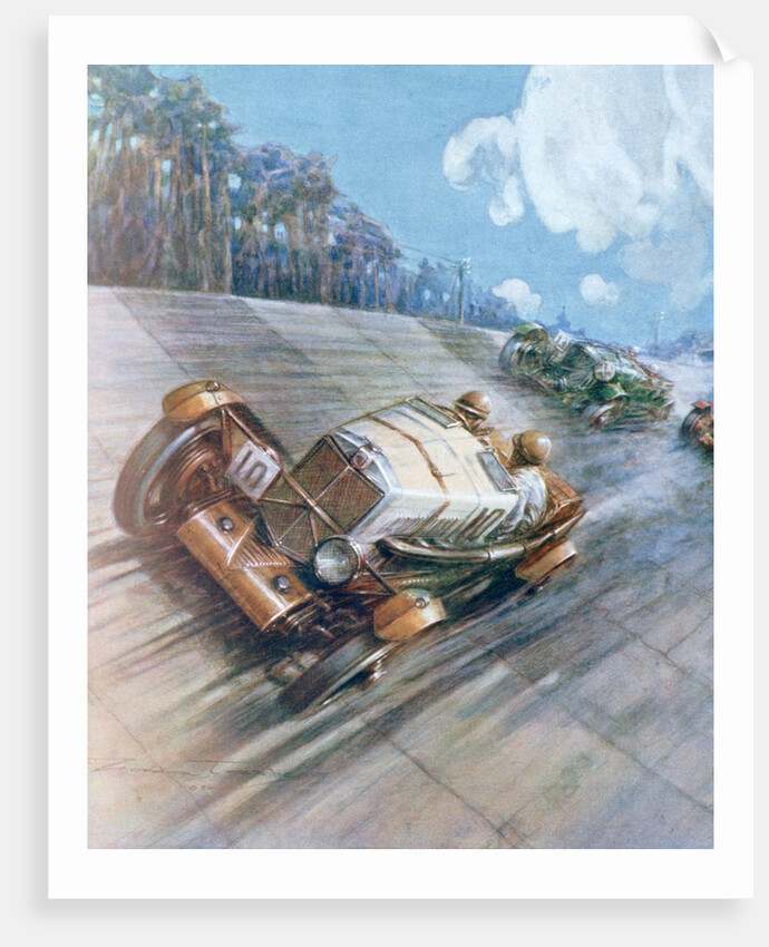 Motor racing by Anonymous