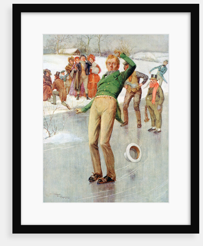 Mr Winkle on the Ice by Frank Reynolds