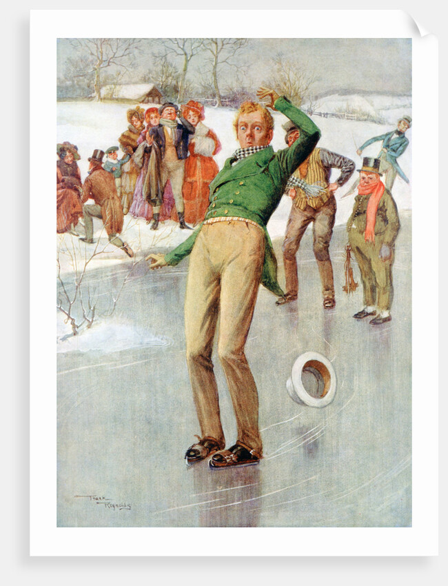 Mr Winkle on the Ice by Frank Reynolds