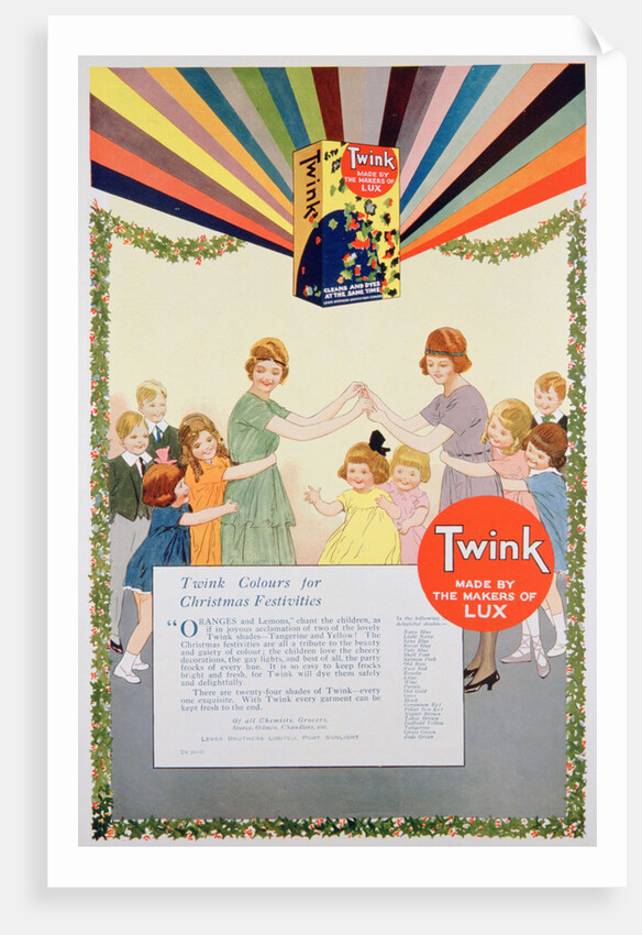 Advert for Twink dye by Anonymous