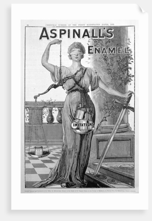 Aspinall's Enamel advertisement by Anonymous