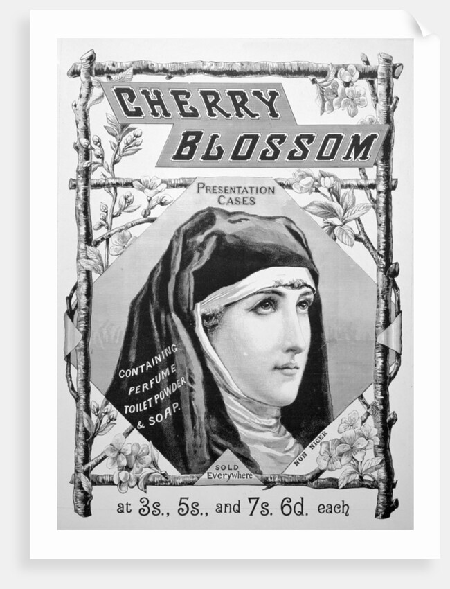 Advert for Cherry Blossom toiletries by Anonymous