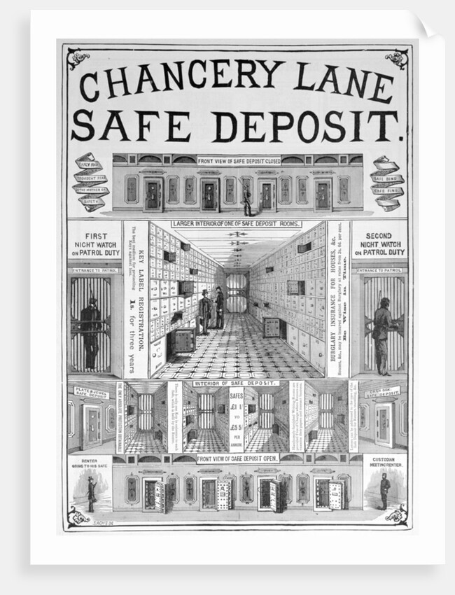 Chancery Lane safe deposit facility by Anonymous
