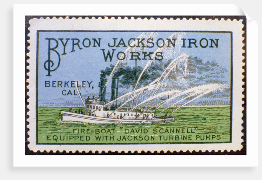 Fire boat 'David Scannell' by Anonymous