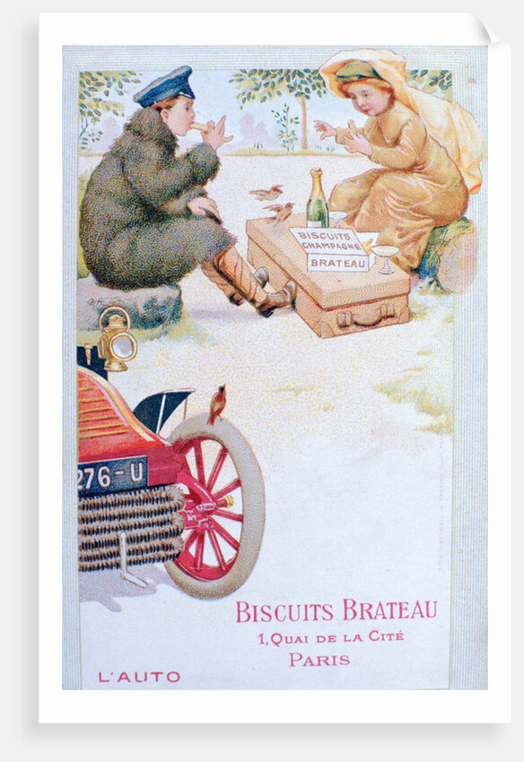 Advert for Biscuits Brateau by Anonymous