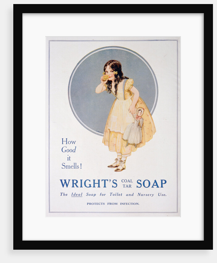 Advert for Wright's coal tar soap by Anonymous