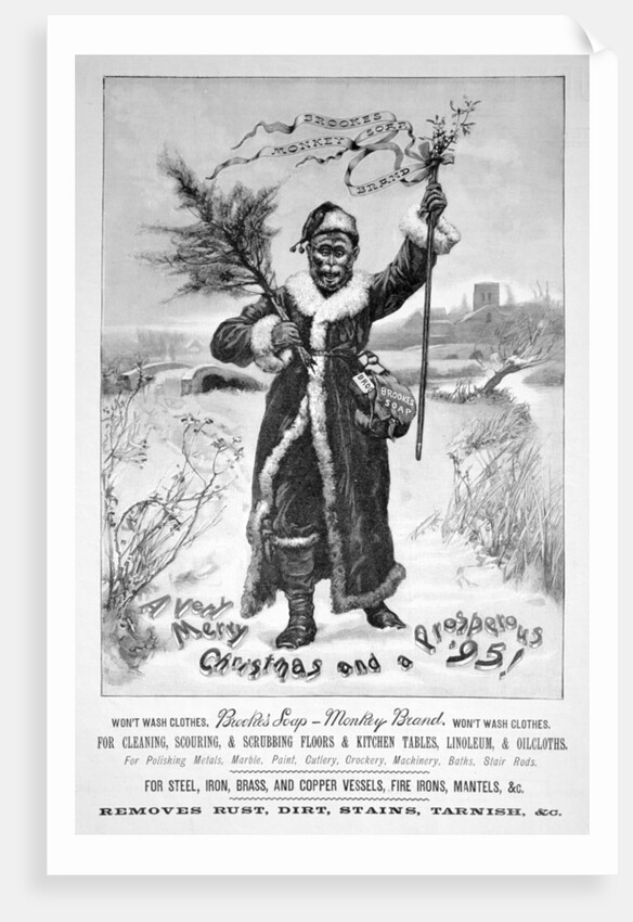 Advert for Brooke's Monkey Brand soap by Anonymous