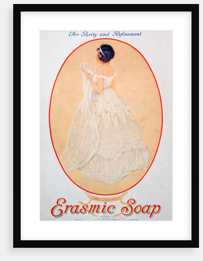 Advert for Erasmic soap by Anonymous