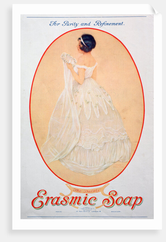 Advert for Erasmic soap by Anonymous