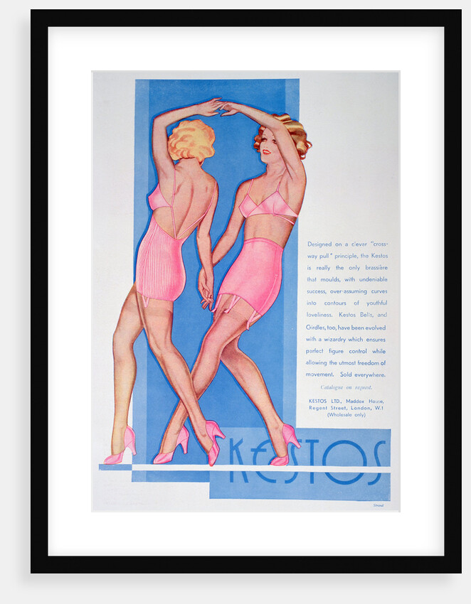 Kestos lingerie advert by Anonymous