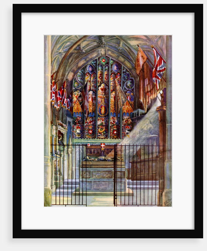 The Warriors' Chapel, Canterbury Cathedral, Kent by EC Boon