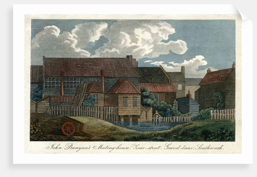 John Bunyan's meeting house, Zoar-street, Gravel-Lane, Southwark, London by Anonymous