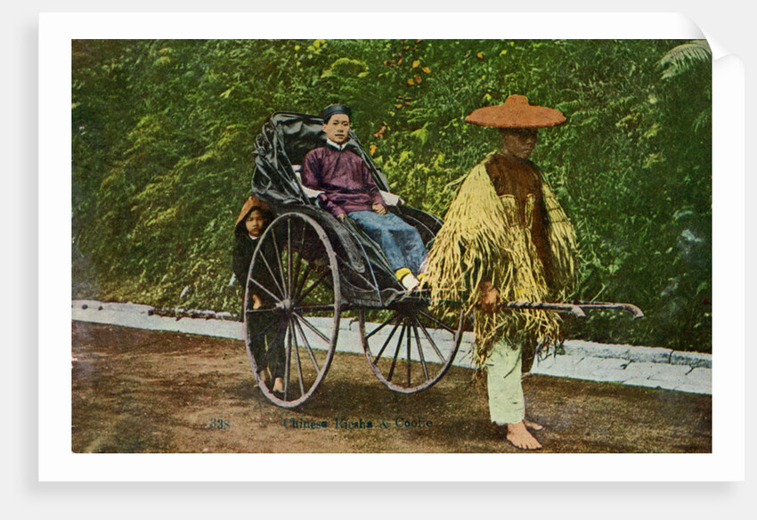 Chinese rickshaw by Anonymous