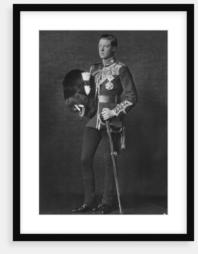 Edward, Prince of Wales, in army uniform by Tuck and Sons