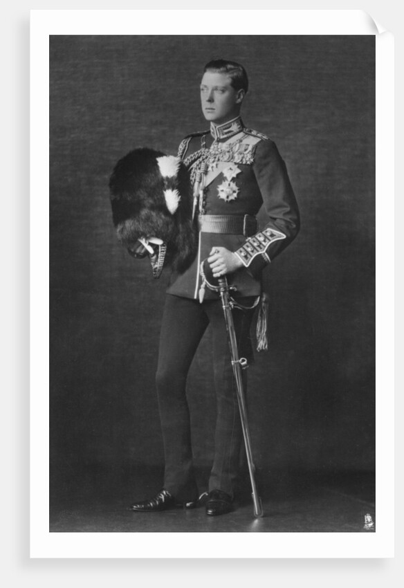 Edward, Prince of Wales, in army uniform by Tuck and Sons