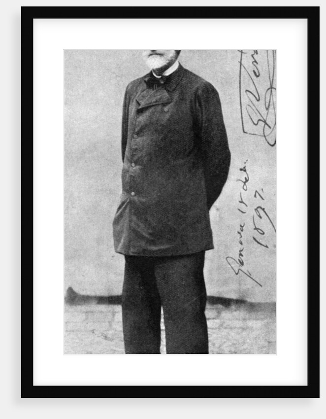 Giuseppe Verdi, Italian Romantic composer, aged 84 by J Milne