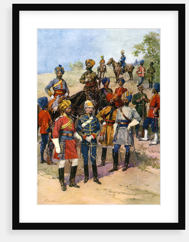 The King's 'Own' Regiments of the Indian Army by Frederic de Haenen