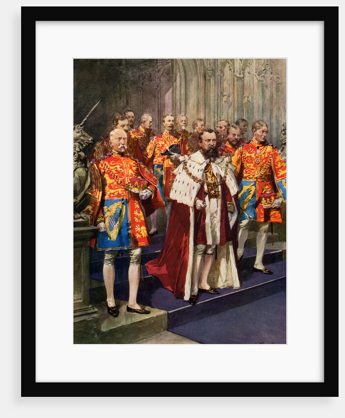 Officers of the Heralds' College, Coronation ceremony by Frederic de Haenen