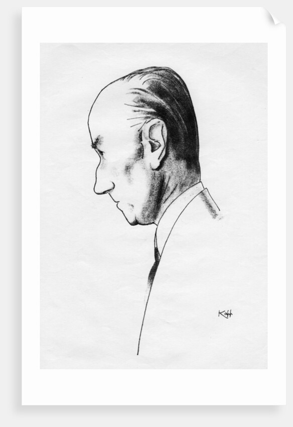 Sir Samuel Hoare, British statesman by Edmond Xavier Kapp