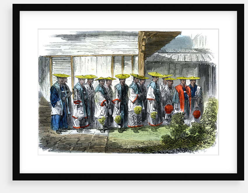 The night guard at Jeddo (Edo), Japan by M Jackson