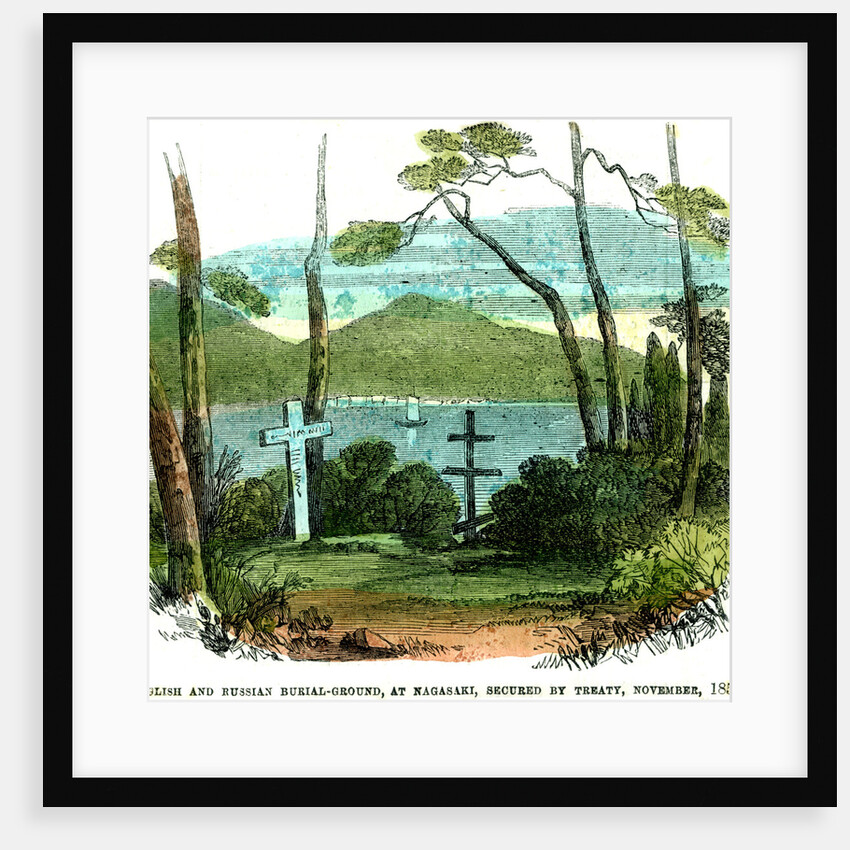 English and Russian burial-ground, at Nagasaki, secured by treaty, November 1855 by Anonymous