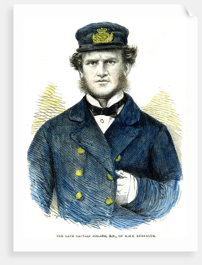 Captain Josling, of HMS Euryalus by Anonymous