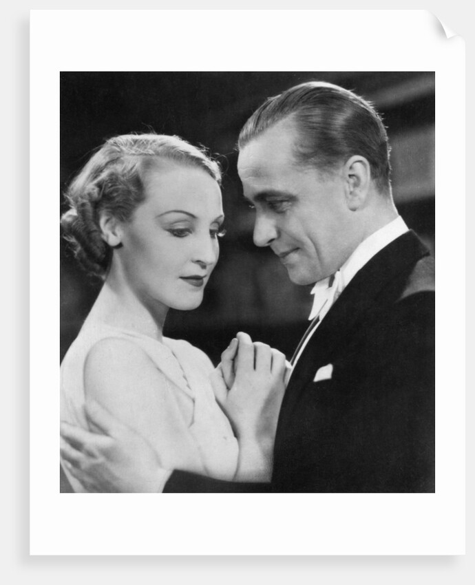 Brigitte Helm and Karl Ludwig Diehl, German film actors by Anonymous