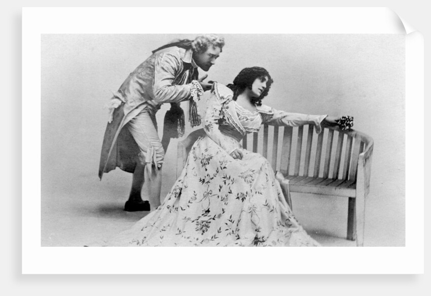 Julia Neilson and Fred Terry in The Scarlet Pimpernel by Ellis & Walery