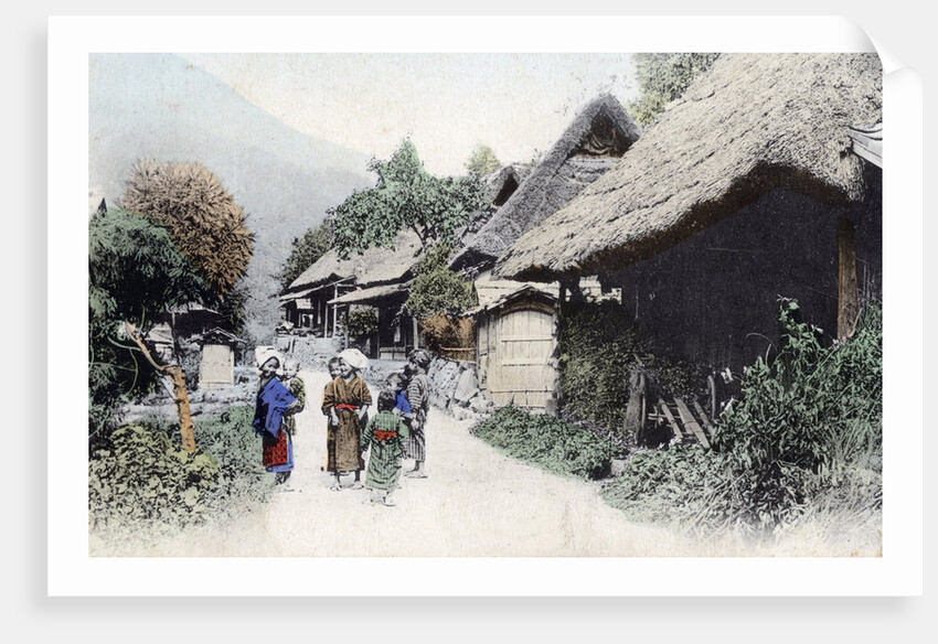 Peasant housing, Japan by Anonymous