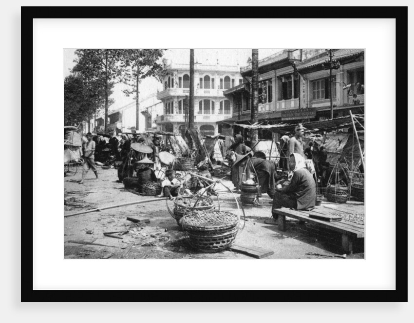 Market, Cholon, Saigon, Vietnam by Anonymous