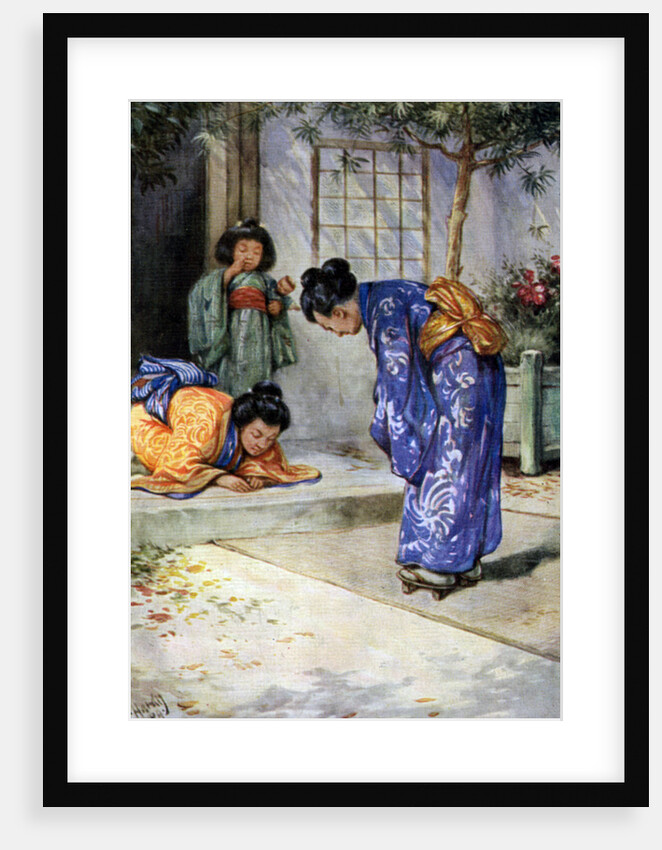 A Japanese greeting by Anonymous