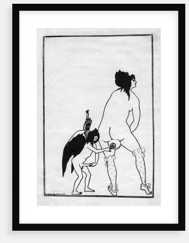 The Toilet of Lampito by Aubrey Beardsley