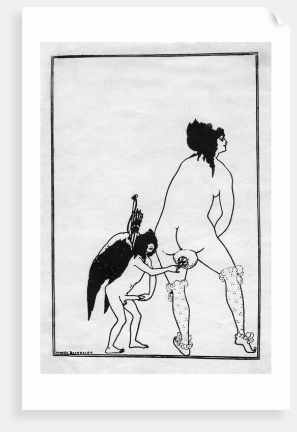 The Toilet of Lampito by Aubrey Beardsley