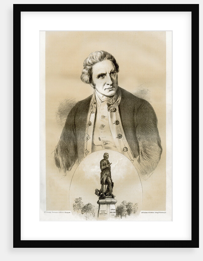 Captain James Cook, 18th century British naval officer and explorer by McFarlane and Erskine
