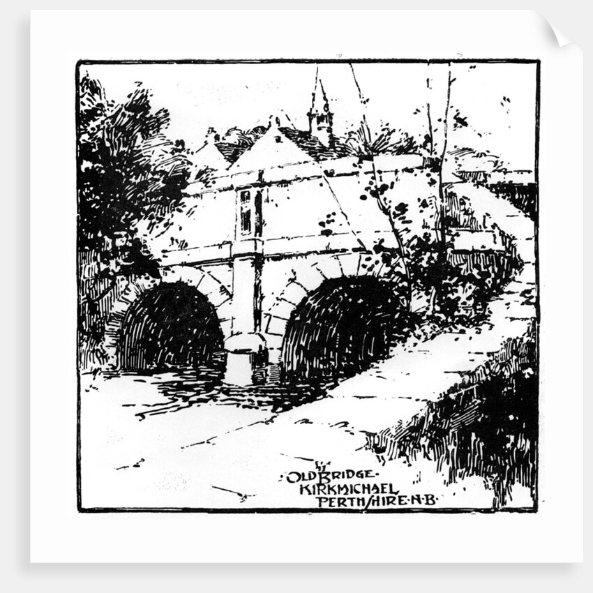 The old bridge at Kirkmichael, Perth and Kinross, Scotland by Aberbrothock