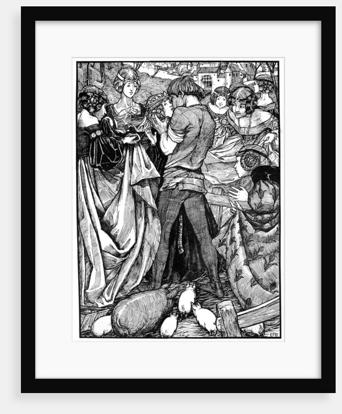The Princess and the Swineherd by Eleanor Fortescue-Brickdale