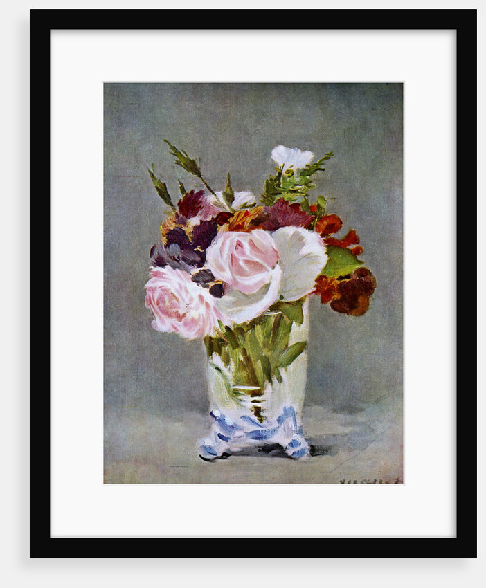 Still Life with Flowers by Edouard Manet