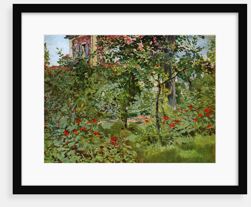The Garden at Bellevue by Edouard Manet