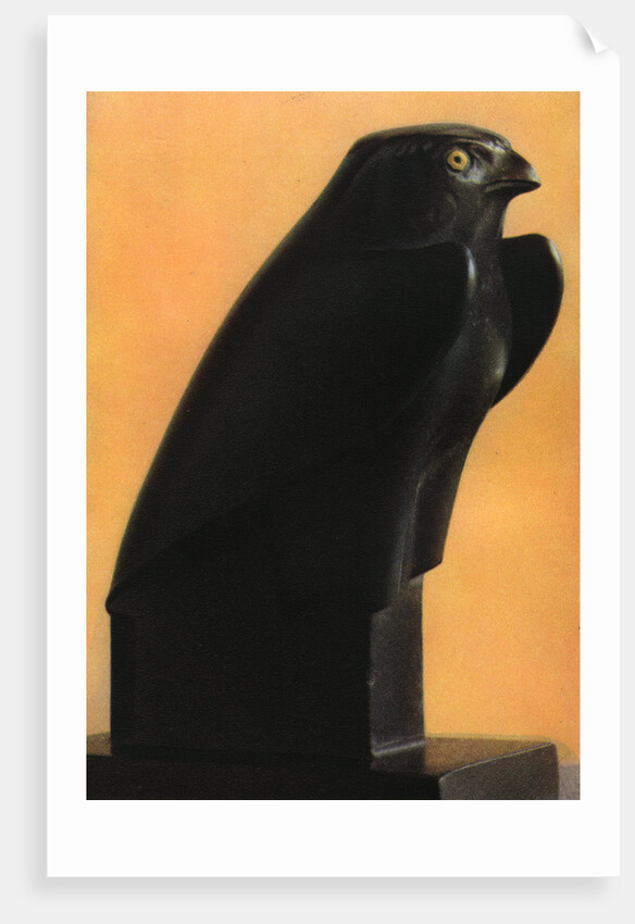 A Horus falcon, c600 BC by Anonymous