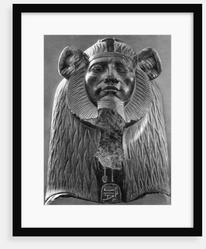 A granite sphinx of King Amenemhat III, c1820 BC by Anonymous