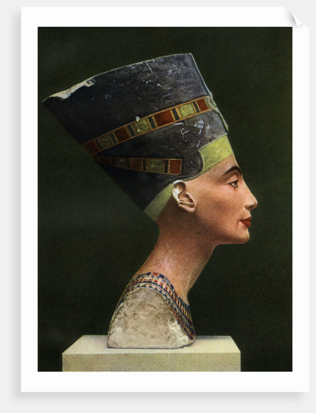Queen Nefertiti (1410 BC-1330 BC), c1370 BC by Anonymous